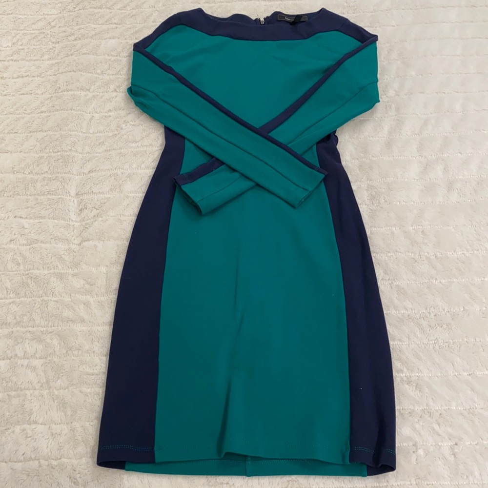 BCBGMaxAzria mini long sleeve dress (XS)
